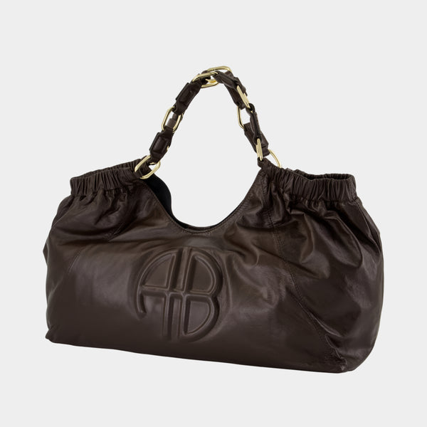 Cabas Medium Kate - ANINE BING - Cuir - Marron