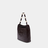 Sac Porté Épaule Kate - ANINE BING - Cuir - Bordeaux