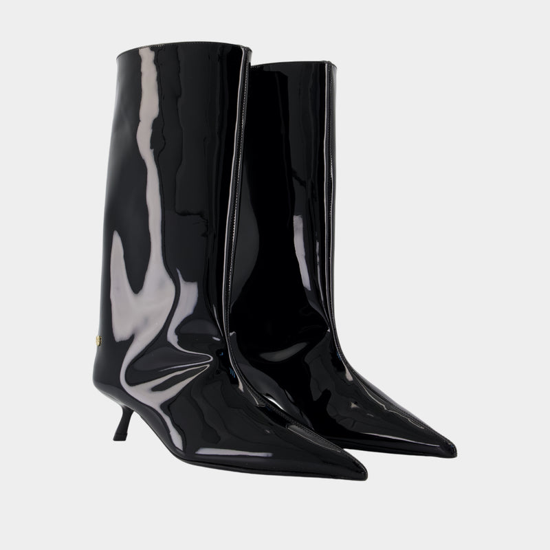 Bottes Hilda - ANINE BING - Cuir - Noir