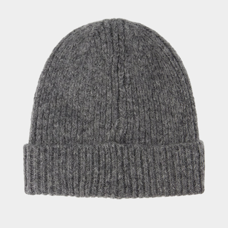 Bonnet Elia - ANINE BING - Laine - Gris