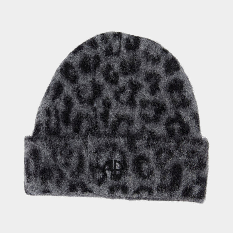 Bonnet Elia - ANINE BING - Laine - Gris