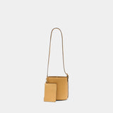 Sac Porté Épaule Bleecker 21 - Coach - Cuir - Jaune