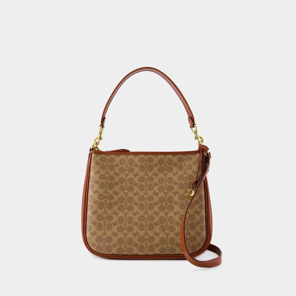 Sac Porté Épaule Cary - Coach - Cuir - Tan Rust