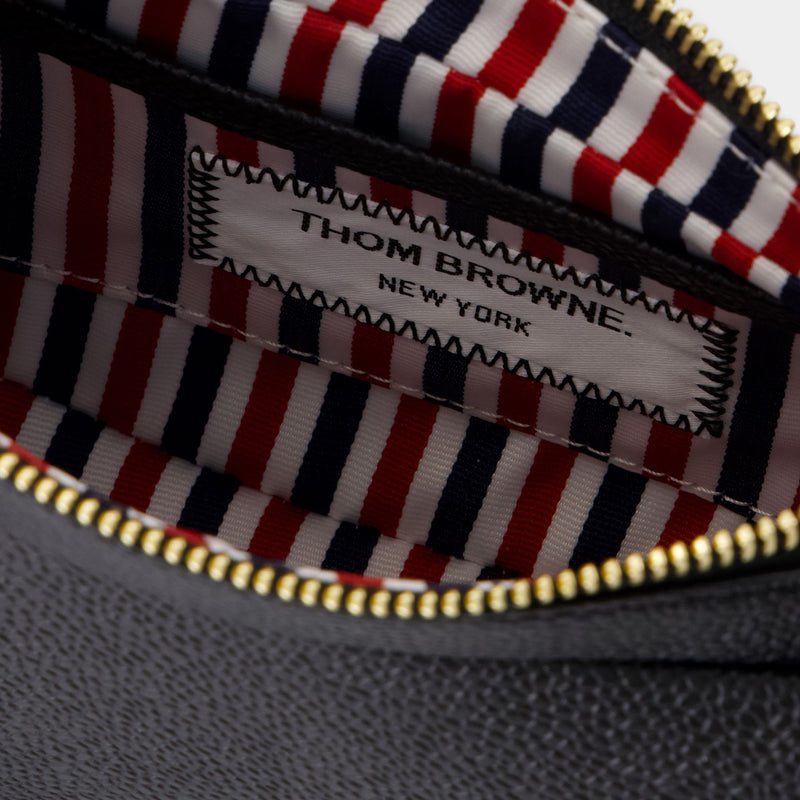 Sac à Main Hector - Thom Browne - Cuir - Noir