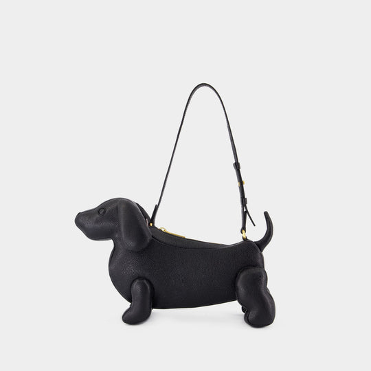 Sac à Main Hector - Thom Browne - Cuir - Noir