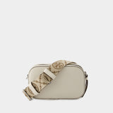 Sac À Bandoulière Miller Mini - Tory Burch - Cuir - New Ivory