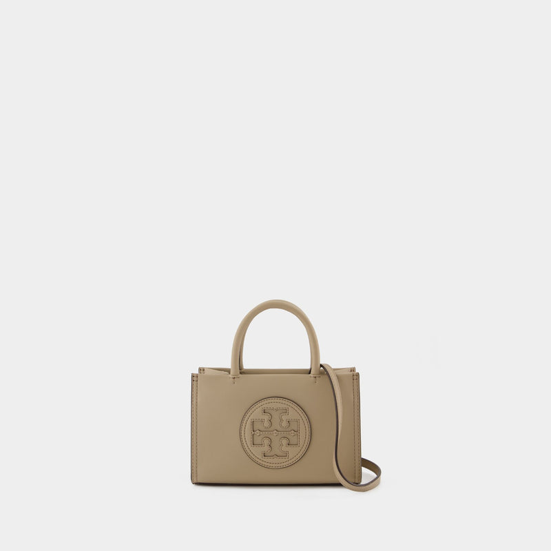 Sac À Bandoulière Ella Bio Mini - Tory Burch - Synthétique - Beige