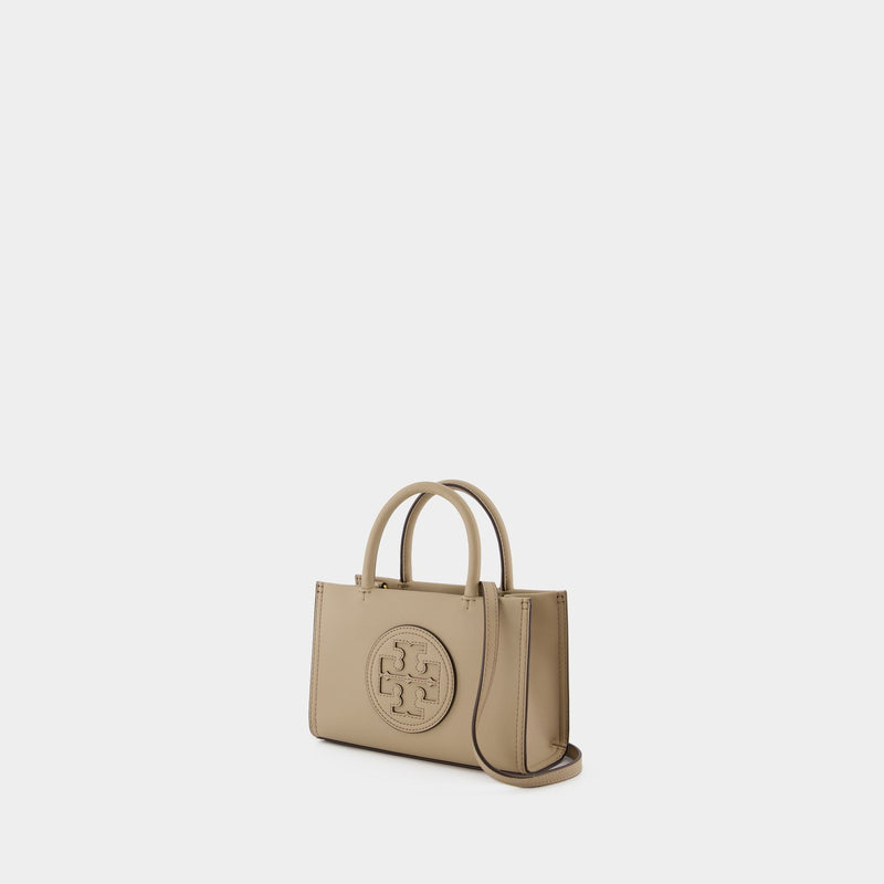 Sac À Bandoulière Ella Bio Mini - Tory Burch - Synthétique - Beige