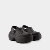 Sandales Stomp - Crocs - Synthétique - Noir