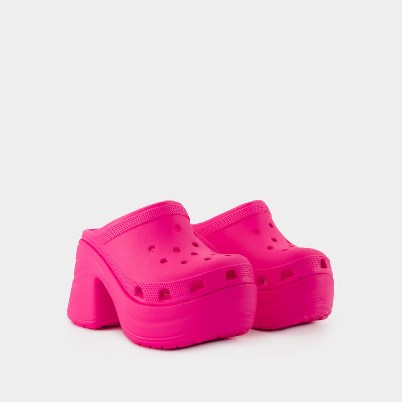 Sandales Siren - Crocs - Synthétique - Pink Crush