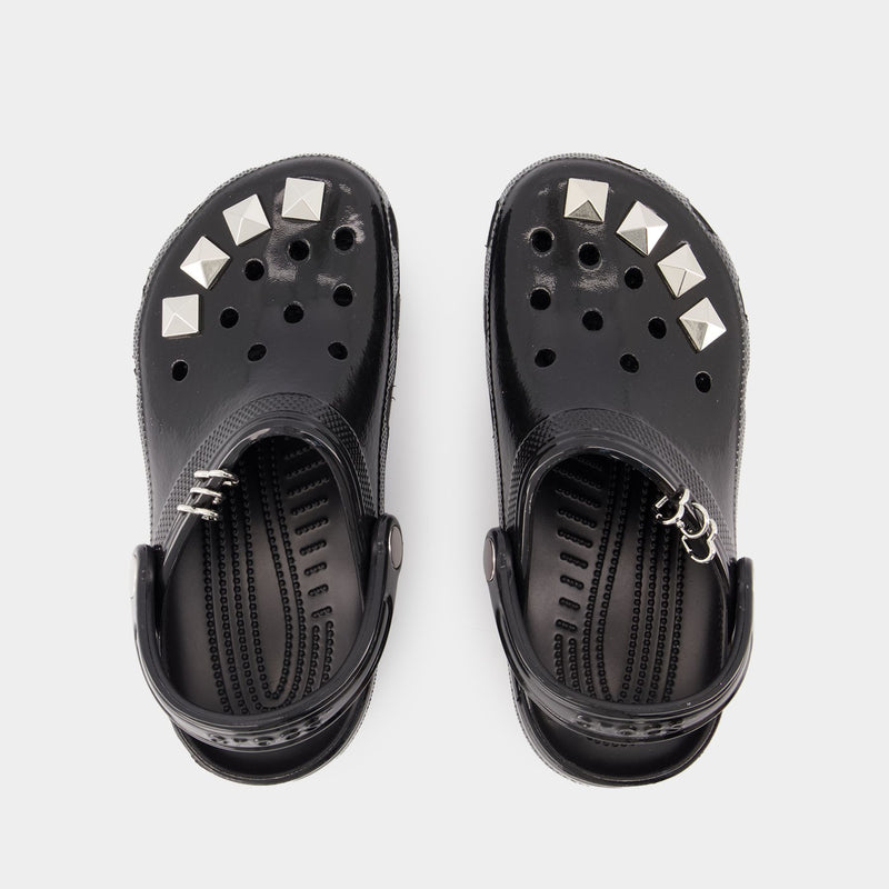 Sandales Classic Studded - Crocs - Synthétique - Noir