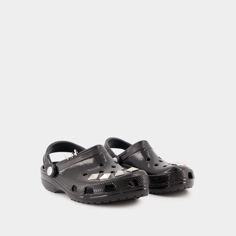 Sandales Classic Studded - Crocs - Synthétique - Noir