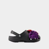 Sandales Classic Rosette - Crocs - Synthétique - Noir