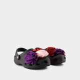 Sandales Classic Rosette - Crocs - Synthétique - Noir