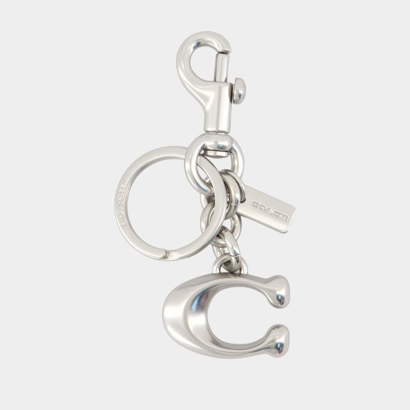 Porte Clé Keyfobs - Coach - Acétate - Argenté