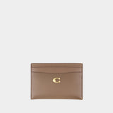 Porte Carte Essential - Coach - Cuir - Gris