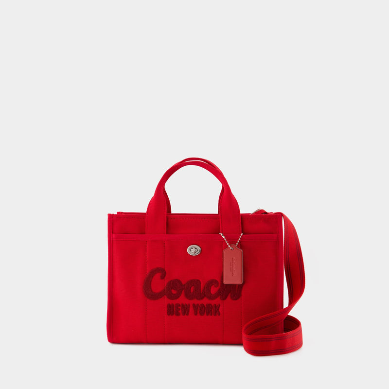 Cabas Cargo - Coach - Coton - Rouge