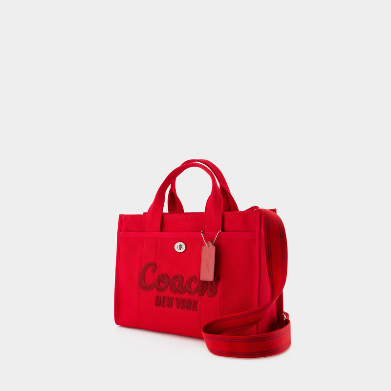 Cabas Cargo - Coach - Coton - Rouge