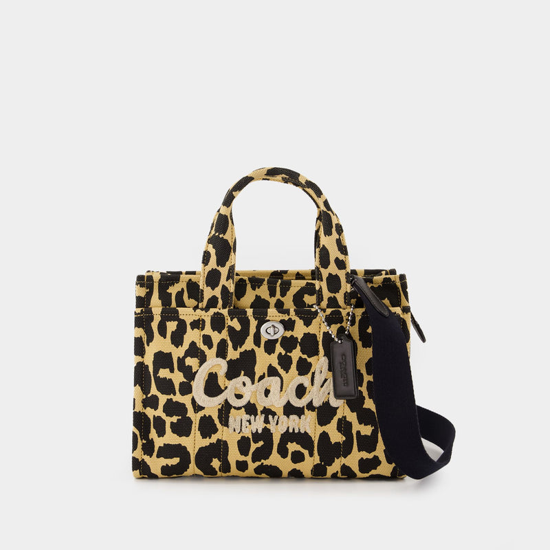 Cabas Leopard Cargo 26 - Coach - Coton - Imprimé