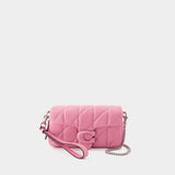 Pochette Tabby Wristlet - Coach - Cuir - Rose