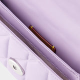 Pochette Pillow Tabby Wristlet - Coach - Cuir - Violet