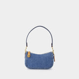 Sac Hobo Swinger 20 - Coach - Coton - Denim - Bleu