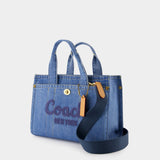 Cabas Cargo 26 - Coach - Coton - Bleu