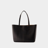 Cabas North 32 - Coach - Cuir - Noir