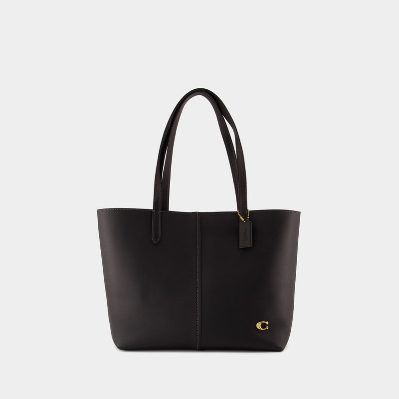 Cabas North 32 - Coach - Cuir - Noir