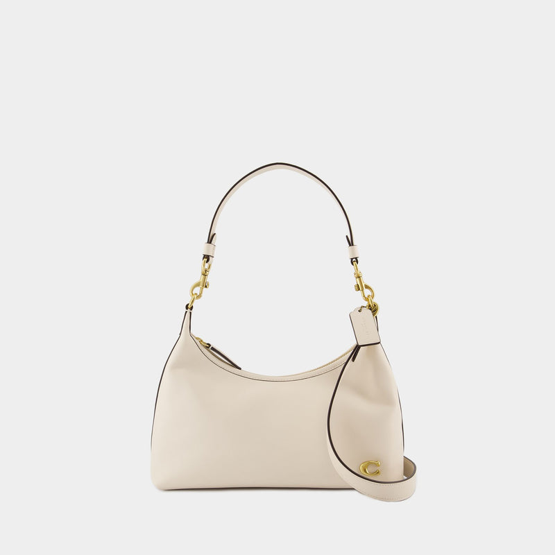 Sac Porté Épaule Juliet - Coach - Cuir - Beige