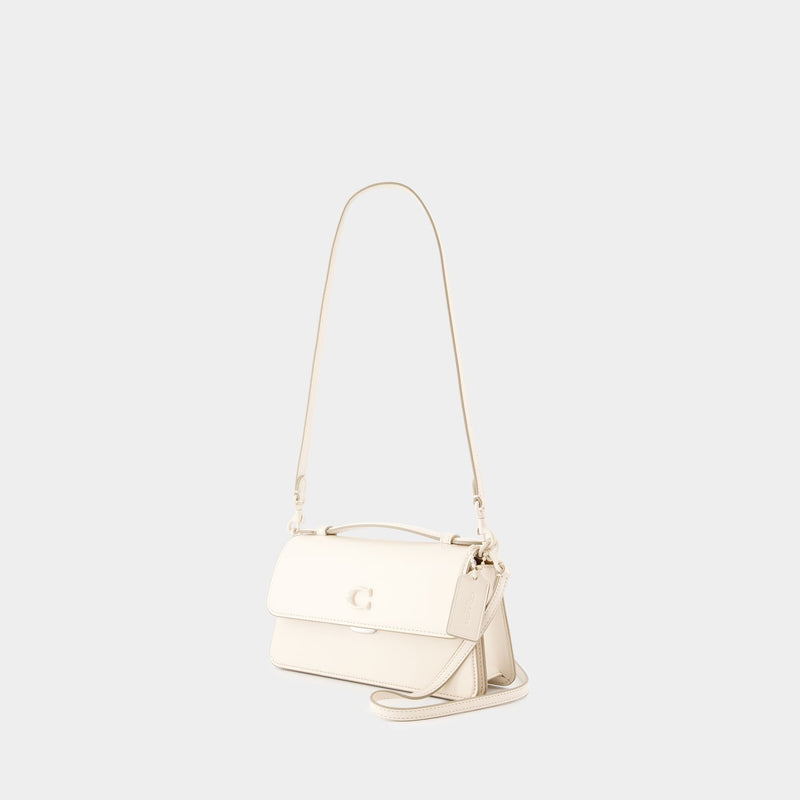 Sac À Bandoulière Juno - Coach - Cuir - Beige