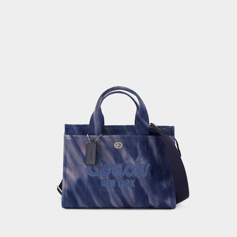 Cabas Tie Dye Cargo - Coach - Coton - Bleu