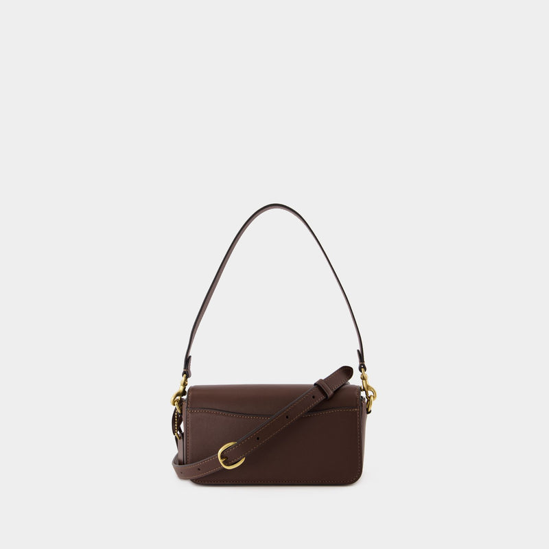 Sac Hobo Studio Baguette - Coach - Cuir - Marron