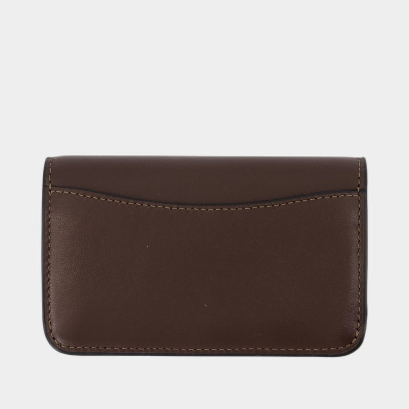 Porte-Carte Essential Slim - Coach - Cuir - Marron