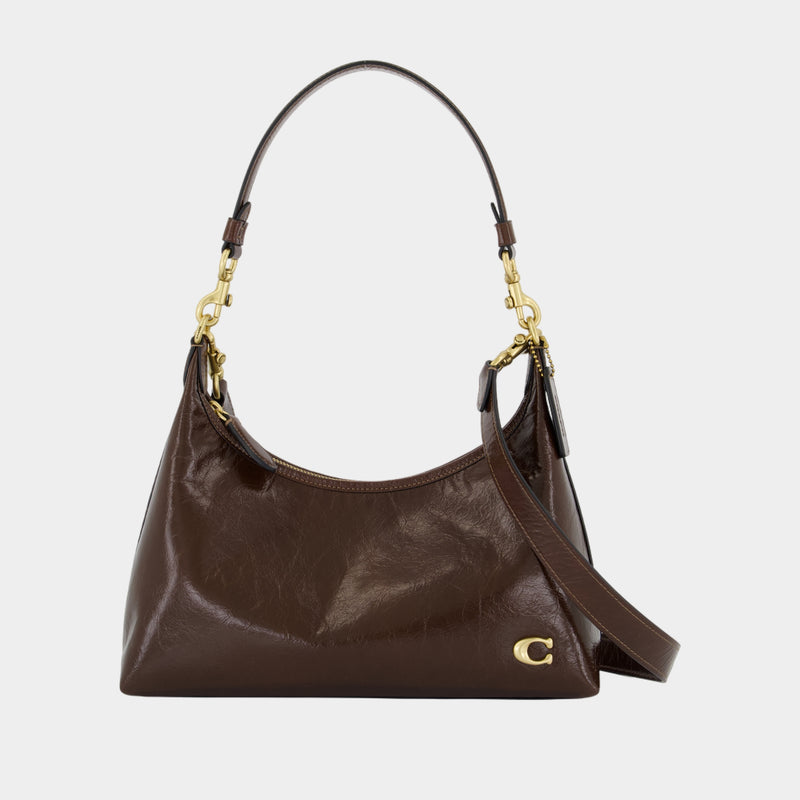 Sac Porté Épaule Juliet - Coach - Cuir - Marron