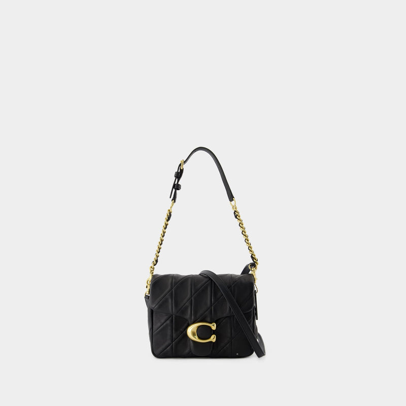 Sac Porté Épaule Tabby - Coach - Cuir - Noir