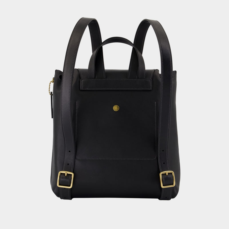 Sac À Dos Crosby 28 - Coach - Cuir - Noir