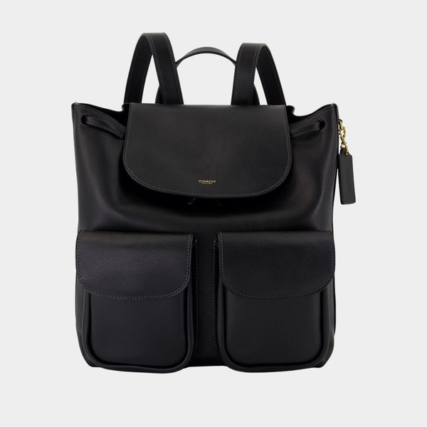 Sac À Dos Crosby 28 - Coach - Cuir - Noir