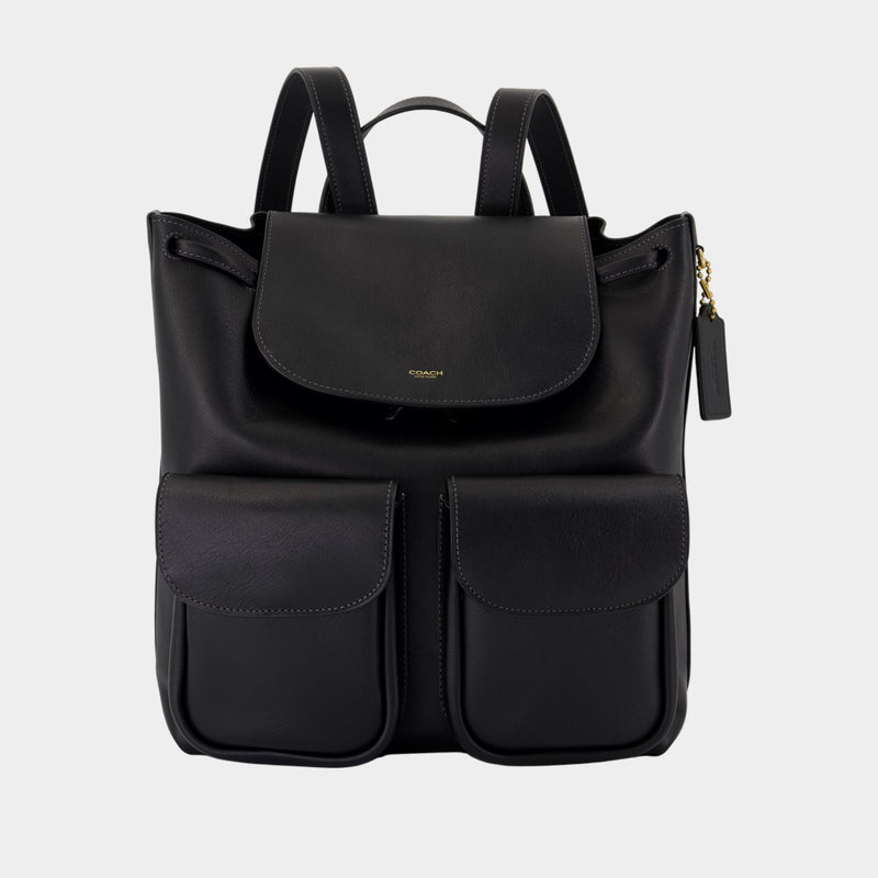 Sac À Dos Crosby 28 - Coach - Cuir - Noir