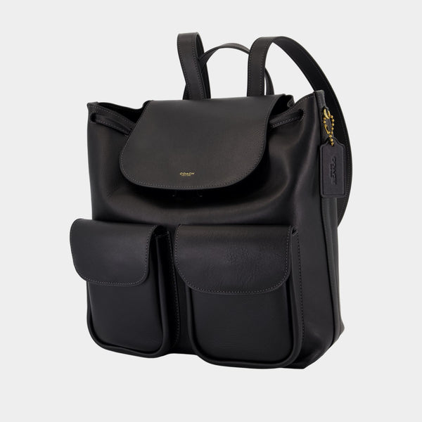 Sac À Dos Crosby 28 - Coach - Cuir - Noir