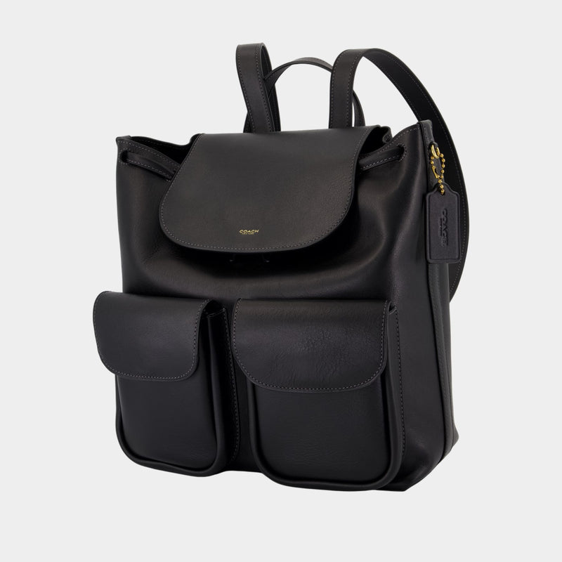Sac À Dos Crosby 28 - Coach - Cuir - Noir