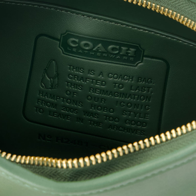 Sac Porté Épaule The Coach Originals Hamptons - Coach - Cuir - Vert