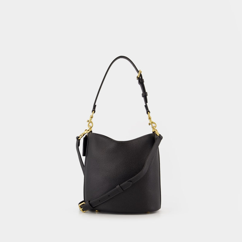 Sac À Bandoulière Willow Soft 19 - Coach - Cuir - Noir