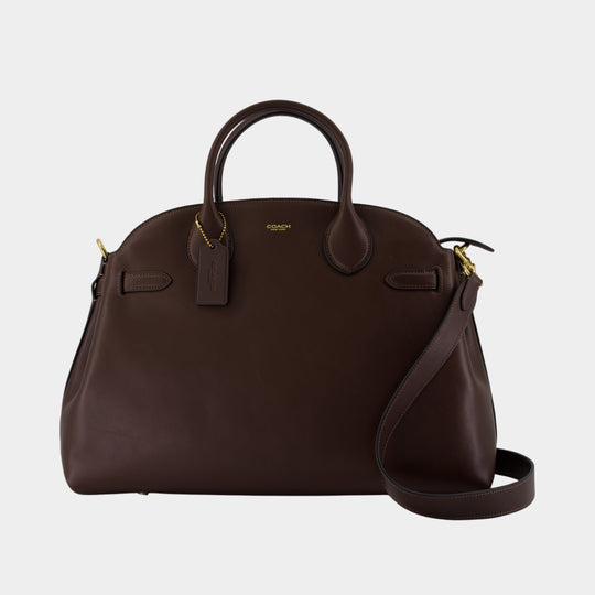 Cabas Soft Empire 40 - Coach - Cuir - Marron