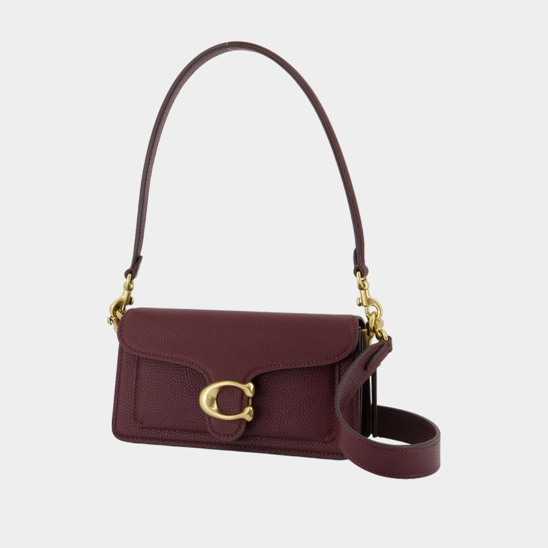 Sac Porté Épaule Tabby 20 Refresh - Coach - Cuir - Bordeaux