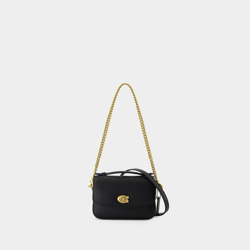 Sac À Bandoulière Cassie 17 - Coach - Cuir - Noir