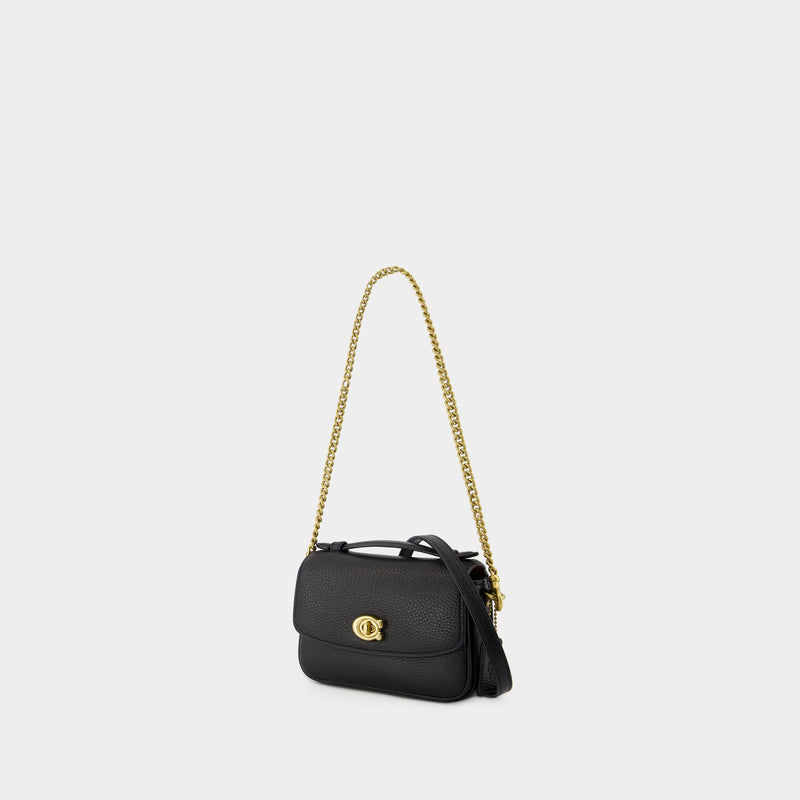 Sac À Bandoulière Cassie 17 - Coach - Cuir - Noir