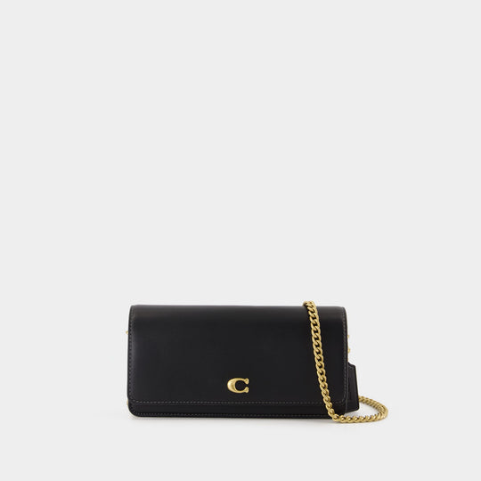 Pochette Essential - Coach - Cuir - Noir
