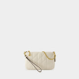 Sac À Bandoulière Pouch - Coach - Cuir - Beige