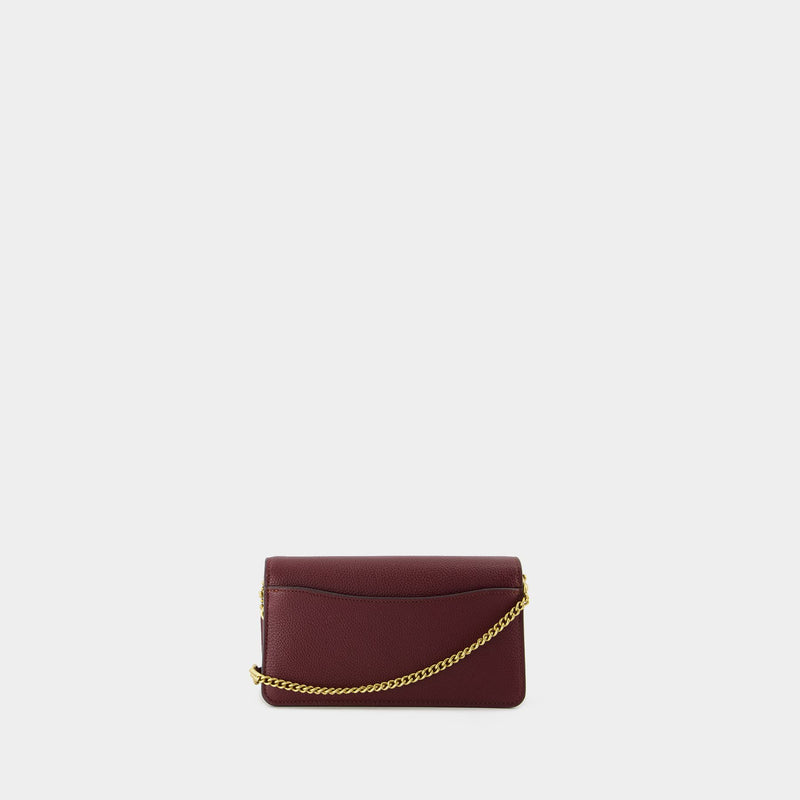 Pochette Tabby Chain - Coach - Cuir - Rouge